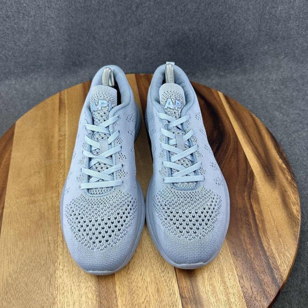APL TechLoom PRO Womens Sz 9.5 Frozen Ice Blue Knit Athletic Running Sneaker - Picture 4 of 11